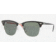 Ray-Ban RB 3016 Sunglasses Styles - Black On Text. Red Gl W Crystal Green Frame / 49 mm Diameter Lenses, 1016-4921