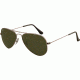Ray-Ban RB3044 Progressive Sunglasses - Gunmetal Frame / 52 mm Prescription Lenses, W3100-5200