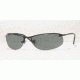 Ray-Ban RB3179 Progressive Sunglasses - Matte Black Frame / 63 mm Prescription Lenses, 006-71-6315