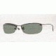 Ray-Ban RB 3186 Sunglasses Styles - Gunmetal Frame / Green Lenses, 004-71-6315