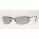 Ray-Ban RB 3186 Sunglasses Styles - Gunmetal Frame / Polarized Gray Mirror Silver Grad. Lenses, 004-82-6315