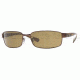 Ray-Ban RB3364 Sunglasses, 62mm, Brown Frame, Brown Lens, Polarized 014-57-6217