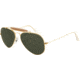 Ray-Ban Outdoorsman II Rainbow RB3407 Sunglasses with No-Line Progressive Rx Prescription Lenses RB3407-001-5514 - Lens Diameter: 55 mm, Frame Color: Arista Crystal