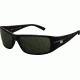 Ray-Ban RB 4057 Sunglasses, Black Frame / Crystal Green Lenses, 601-6116