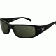 Ray-Ban RB 4057 Sunglasses, Black Frame / Crystal Green Polarized Lenses, 601-58-6116
