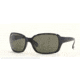 RayBan Highstreet RB4068 Sunglasses with No Line Progressive Rx Prescription Lenses RB4068-601-58-60 - Lens Diameter 60 mm, Lens Diameter 60 mm, Frame Color Black