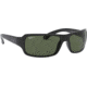Ray-Ban RB 4075 Sunglasses, Black Frame / Crystal Green Polarized Lenses, 601-58-6116