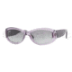 Ray-Ban RB4135 Single Vision Prescription Sunglasses RB4135-741-11-5017 - Lens Diameter 50 mm, Frame Color Shiny Violet Transparent