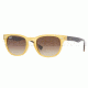 Ray-Ban RB4140 Bifocal Sunglasses - Opal Yellow Frame / 49 mm Prescription Lenses, 768-51-4920