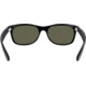 Ray-Ban RB2132 New Wayfarer Sunglasses, 52mm, Black Frame, Green Crystal Lens, Polarized 901-58-5218
