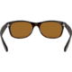 Ray-Ban RB2132 New Wayfarer Sunglasses, 55mm, Shiny Avana Frame, Brown Crystal Lens, 710-5518