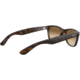 Ray-Ban RB2132 New Wayfarer Sunglasses, 52mm, Shiny Avana Frm, Brown Crystal Gradient Lenses, 710-51-5218