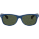 Ray-Ban RB2132 New Wayfarer Sunglasses, Green Lenses, 646331-55