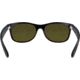 Ray-Ban RB2132 New Wayfarer Sunglasses, Rubber Black Frame, Grey Mirror Blue Lenses, 622/17-52