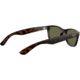 Ray-Ban RB2132 New Wayfarer Sunglasses, Tortoise Frame, Crystal Green Lenses, 902-58
