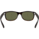 Ray-Ban RB2132 New Wayfarer Sunglasses, Tortoise Frame, Crystal Green Lenses, 902-58