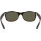 Ray-Ban RB2132 New Wayfarer Sunglasses, Tortoise Frame, Crystal Green Polarized Lenses, 902/58-58