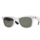 Ray-Ban Wayfarer Sunglasses, Top White On Black Crystal Green 956-5022