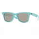 Ray-Ban Wayfarer Sunglasses w/ Dark Turquoise w/ Crystal Mirror Silver-Black 962-40-5022