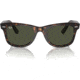 Ray-Ban RB2140 Original Wayfarer Sunglasses, Tortoise Frame, Crystal Green 50mm Lens, 902-5022