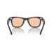 Ray-Ban RB2140 Wayfarer Sunglasses, Black Frame, Pink Lens, Asian Fit, 52, RB2140F-601-4B-52