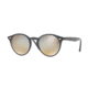 Ray-Ban RB2180 Sunglasses 6313B8-49 - Opal Grey Frame, Brown Grad Dark Brown Mirr Sil Lenses