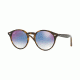 Ray-Ban RB2180 Sunglasses 710/X0-51 - Havana Frame, Gradient Blue Mirror Red Lenses