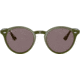 Ray-Ban RB2180 Sunglasses, Violet Lenses, Military Green, 51, RB2180-65757N-51