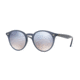 Ray-Ban RB2180F Progressive Prescription Sunglasses RB2180F-62327B-49 - Lens Diameter 49 mm, Frame Color Opal Dark Azure