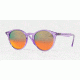 Ray-Ban RB2180F Progressive Prescription Sunglasses RB2180F-6280A8-49 - Lens Diameter 49 mm, Frame Color Shiny Violet