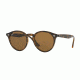 Ray-Ban RB2180F Progressive Prescription Sunglasses RB2180F-710-83-49 - Lens Diameter 49 mm, Frame Color Dark Light Havana