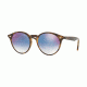 Ray-Ban RB2180F Progressive Prescription Sunglasses RB2180F-710-X0-49 - Lens Diameter 49 mm, Frame Color Havana