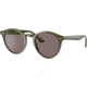 Ray-Ban RB2180F Sunglasses - Womens, Violet Lenses, Military Green, 49, RB2180F-65757N-49