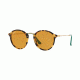 Ray-Ban RB2447 Single Vision Prescription Sunglasses, 49mm, Yellow Havana, RB2447-1244N9-49-SV
