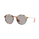 Ray-Ban RB2447 Single Vision Prescription Sunglasses, 49mm, Beige Havana, RB2447-1247P2-49-SV