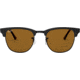 Ray-Ban RB3016 Clubmaster Sunglasses, Brown Lenses, RB3016 W3389-49