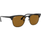Ray-Ban RB3016 Clubmaster Sunglasses, Brown Lenses, RB3016 W3389-49