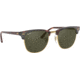 Ray-Ban RB3016 Clubmaster Sunglasses, Mock Tortoise/Arista Crystal Green Frame, 51 mm Diameter Lenses, W0366-5121