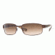 Ray-Ban RB3364 Sunglasses, 59mm, Brown Frame, Brown Gradient Lens 014-51-5917