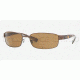Ray-Ban RB3364 Sunglasses, 62mm, Brown Frame, Brown Lens 014-6217
