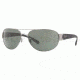 Ray-Ban RB3448 Sunglasses 004-6317 - Gunmetal Crystal Green