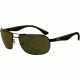 Ray-Ban RB3492 Sunglasses 002-6216 - Shiny Black Frame, Crystal Green Lenses