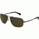 Ray-Ban RB3497 Sunglasses 002/71-5916 - Black Frame, Green Lenses