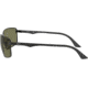 Ray-Ban RB3498 Sunglasses 002/9A-6117 - Black Frame, Green Lenses