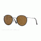 Ray-Ban RB3517 Sunglasses 019/N6-48 - Matte Silver Frame, Polar Brown Lenses