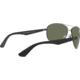 Ray-Ban RB3526 Sunglasses 029/9A-63 - Matte Gunmetal Frame, Polar Dark Green Lenses