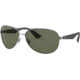 Ray-Ban RB3526 Sunglasses 029/9A-63 - Matte Gunmetal Frame, Polar Dark Green Lenses