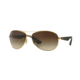 Ray-Ban RB3526 Sunglasses 112/13-63 - Matte Gold Frame, Brown Gradient Lenses