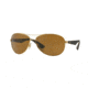 Ray-Ban RB3526 Sunglasses 112/83-63 - Matte Gold Frame, Polar Brown Lenses