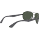 Ray-Ban RB3526 Sunglasses 006/71-63 - Matte Black Frame, Grey Green Lenses